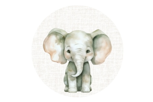 Olifant vriendje - Muurcirkel 