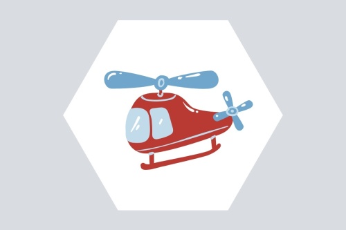 Helikopter- Hexagon