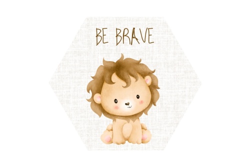 Be brave - Hexagon 