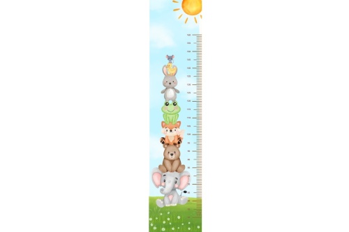 Stapel dieren - Groeimeter 