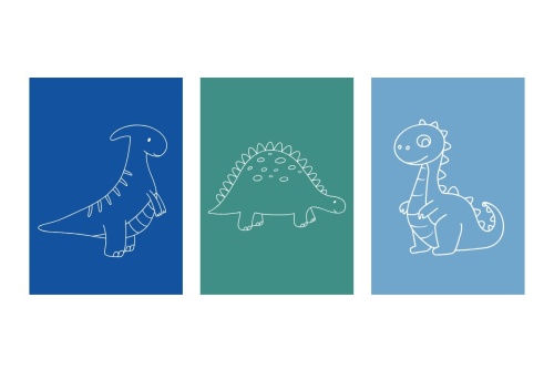 Dino - Posterset 