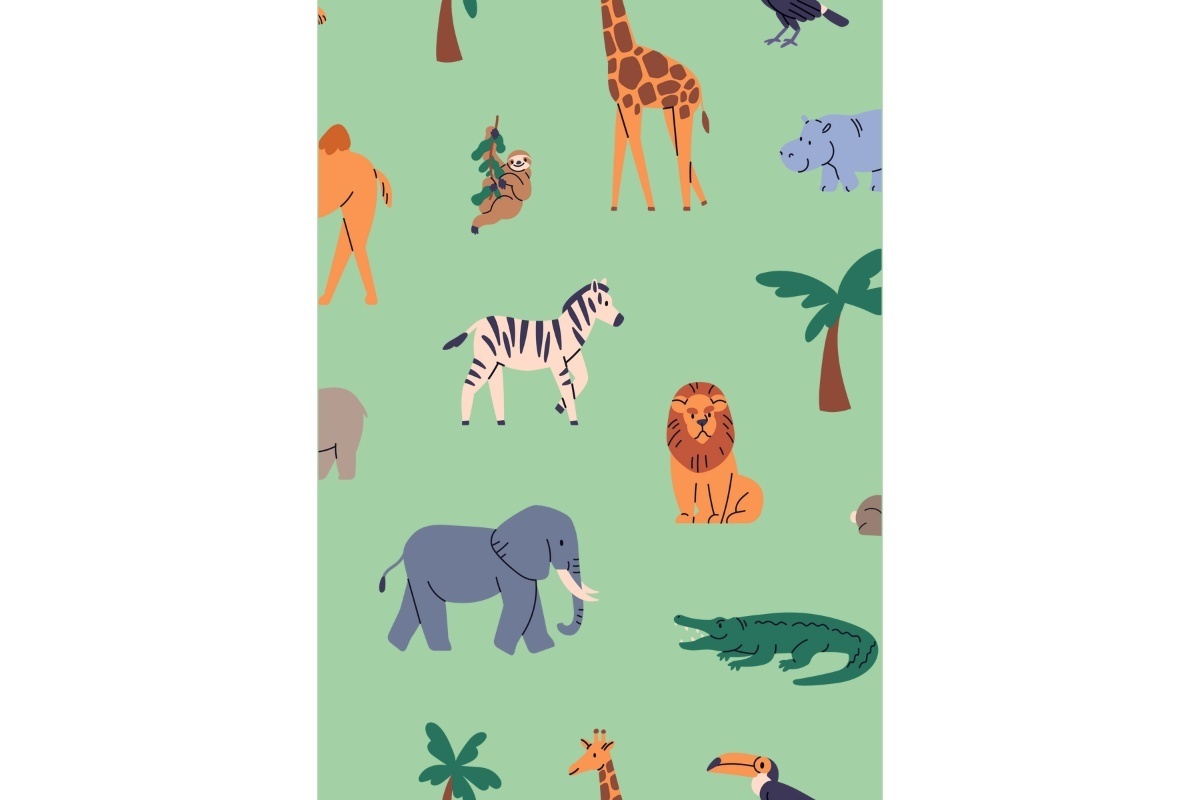 Dieren paradijs - Poster 