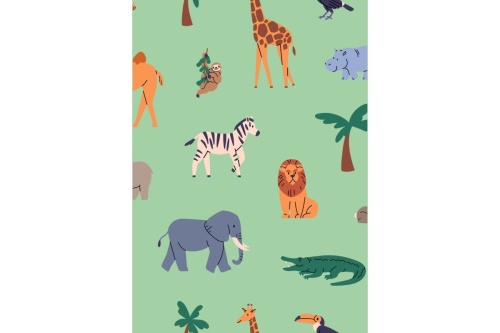 Dieren paradijs - Poster 
