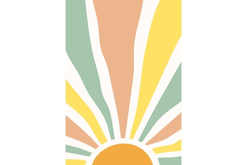 Pastel sunshine - Poster 
