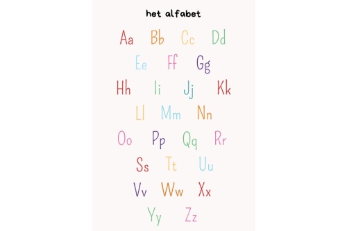 Van A tot Z - Poster