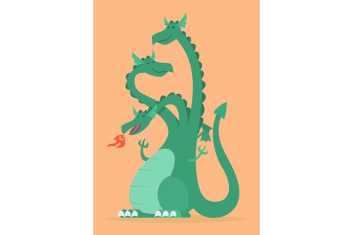 Vurige draak - Poster 