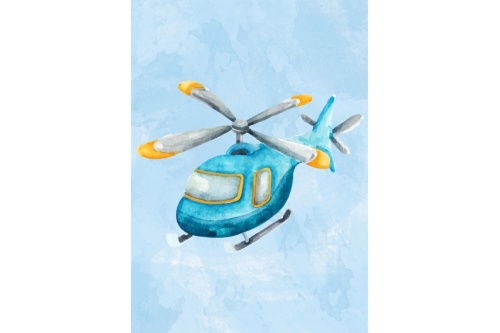 Helicopter - Poster 