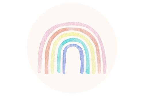Regenboog - Muurcirkel