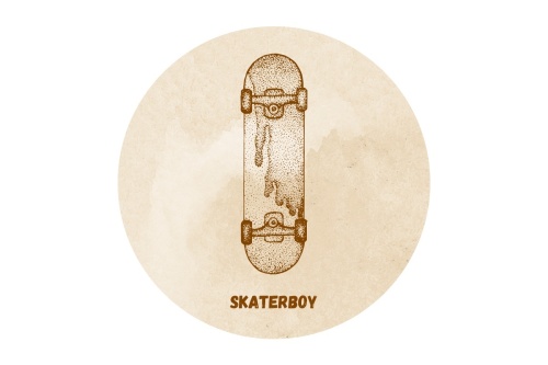 Skaterboy - Muurcirkel