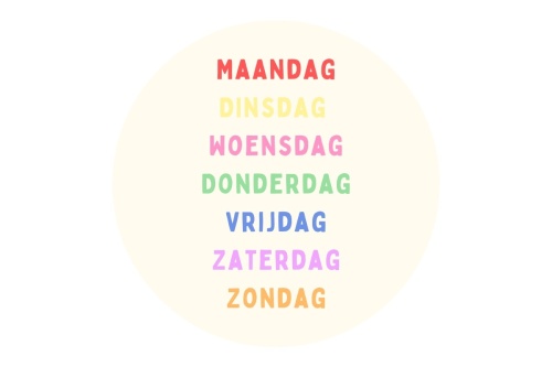 Dag voor dag - Muurcirkel 