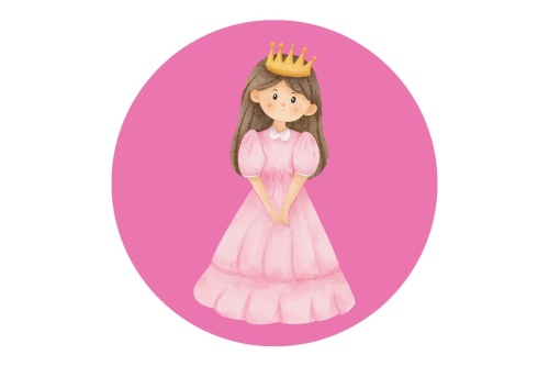 Prinsessen dromen - Muurcirkel
